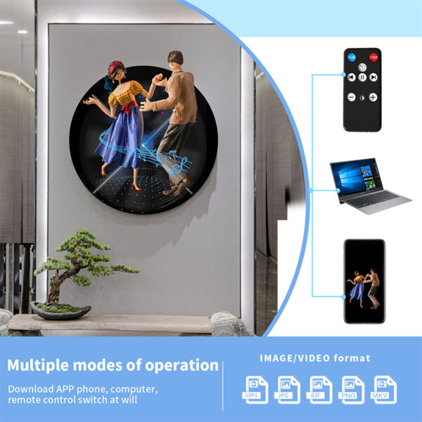 F56 Advanced Cooling 56cm Display 3D Fan Advertising Machine With HD LED Holographic Display for Eye Catching Promotions