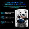 Factory Direct Sales 360degree Desktop Holographic Display 3d Cylinder Hologram Led Fan Air Display