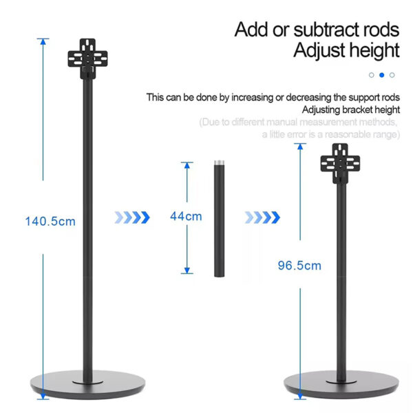 3D Holographic LED Fan Floor Mounted Bracket Floor Stand for Hologram Advertising Fan