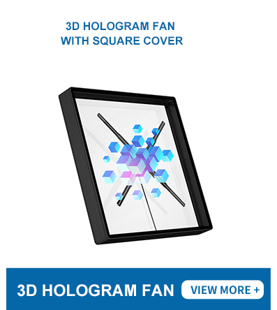 3D Hologram Fan for Retail Advertising