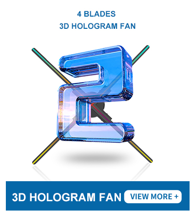 3D Hologram Fan Pro | [LNRI HOLO] Holographic Display