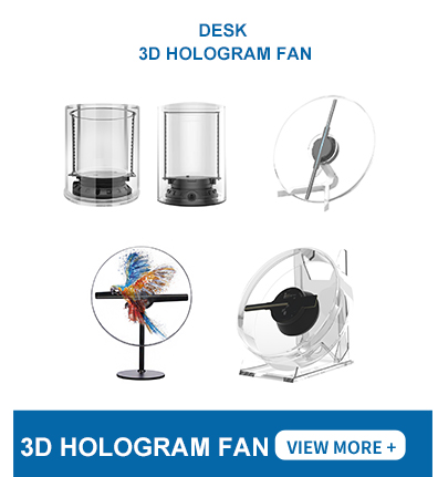 32cm 3D Hologram Fan | Store Display