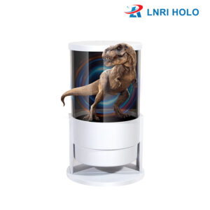 360 All-round Surround 3D Holographic Naked-eye WIFI Three-dimensional Animation Text Ball Ornament 3D Holographic Fan