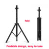 3D Holographic Fan Tripod Stand with Multi-Function Base, the Foldable Stand fits 15.5-33.5 inch Holographic Fan,suitable for Trade Show & Advertising Display