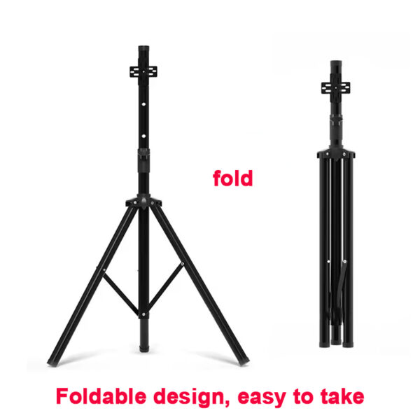 3D Holographic Fan Tripod Stand with Multi-Function Base, the Foldable Stand fits 15.5-33.5 inch Holographic Fan,suitable for Trade Show & Advertising Display