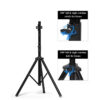 3D Holographic Fan Tripod Stand with Multi-Function Base, the Foldable Stand fits 15.5-33.5 inch Holographic Fan,suitable for Trade Show & Advertising Display