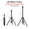 3D Holographic Fan Tripod Stand with Multi-Function Base, the Foldable Stand fits 15.5-33.5 inch Holographic Fan,suitable for Trade Show & Advertising Display