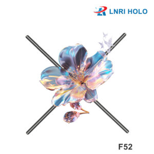 F52 52cm Led Air Advertising Holographic Fan Projector 3d Hologram Display