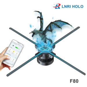 F80 3D Holographic Projection 3D Fan for Advertising Display Diy 80cm Hologram Projector 3d Hologram Light