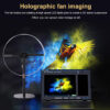 F45W High Resolution 3D Hologram LED Fan 43CM Indoor Cover for Education Front Desk Advertising Shopping Malls Supermarkets OEM
