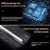F45W High Resolution 3D Hologram LED Fan 43CM Indoor Cover for Education Front Desk Advertising Shopping Malls Supermarkets OEM