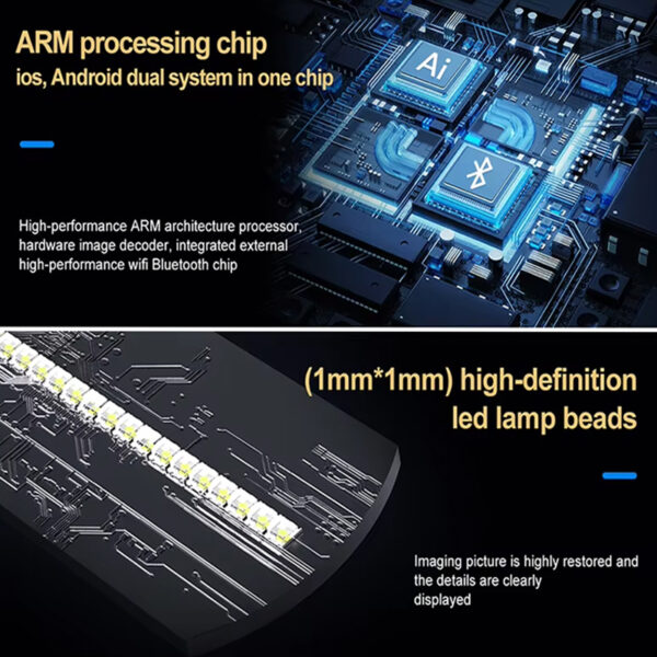 F45W High Resolution 3D Hologram LED Fan 43CM Indoor Cover for Education Front Desk Advertising Shopping Malls Supermarkets OEM