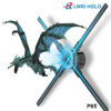 P65 Shenzhen Factory Wholesale Spinning Display 3D Indoor 65cm Fan Hologram Advertising Led Display Fan