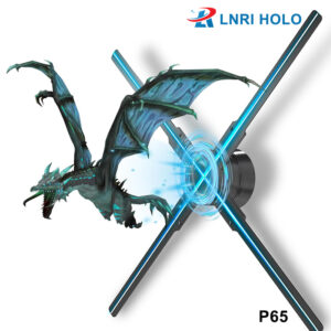 P65 Shenzhen Factory Wholesale Spinning Display 3D Indoor 65cm Fan Hologram Advertising Led Display Fan