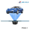 PD42-1 Fast Delivery Naked Eye Stereo High Tech 2 Blades 42cm Holographic Projector Advertising 244 LED Display 3D Hologram Fan