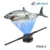 PD42-2 3D Holographic Projection 1024*800 3D Fan for Advertising Display 42cm Hologram Projector 3d Hologram Light