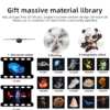 PD42-2 3D Holographic Projection 1024*800 3D Fan for Advertising Display 42cm Hologram Projector 3d Hologram Light