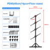 1*4 PD45 1080P Resolution 45cm 3d Holographic Projector Fan 3d Hologram Led Fan Display for Advertising