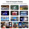 1X3 65cm 3D Holographic LED Fan Projector Cylindrical Human Splicing Solution for Outdoor Medical Treatment