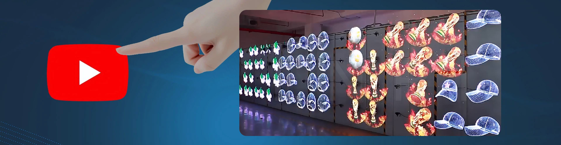 3D Hologram Fan - Advertising Display