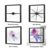 45cm 3D Hologram Fan Advertising Equipment 3D LED Holographic Display with 50cm Square Safety Acrylic Cover/Cases