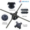 F85 3D Holographic Advertising Fan Professional 85cm Naked Eye 3D Led Projector Display Equipment 3D Hologram Fan